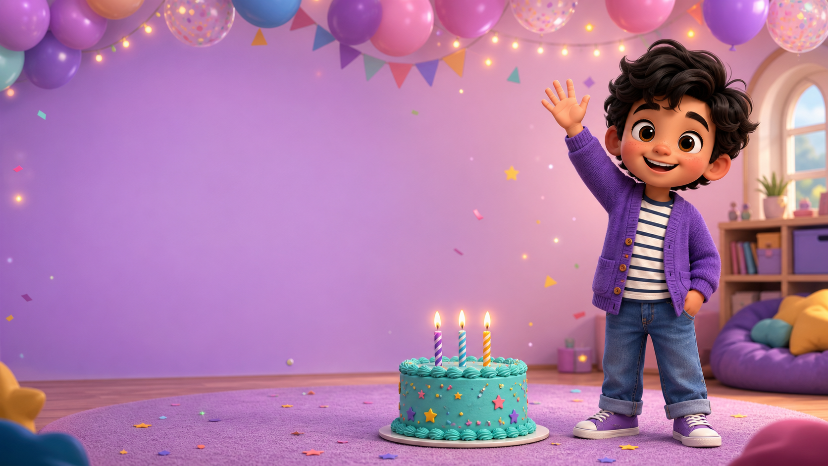 A preview of a personalized LumiTada birthday story
